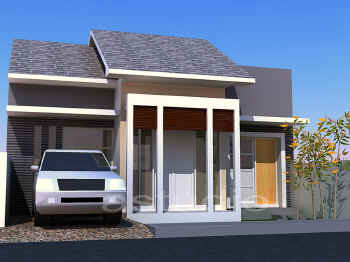 Desain Rumah Sederhana Gratis on Desain Gratis Rumah Memanjang 6  18 Meter   Free Design Elongated