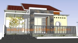 Konsultasi Desain Rumah on Rumah Pak Endi Berikut Ini Desain Dan Hasil Pembangunan Rumahnya