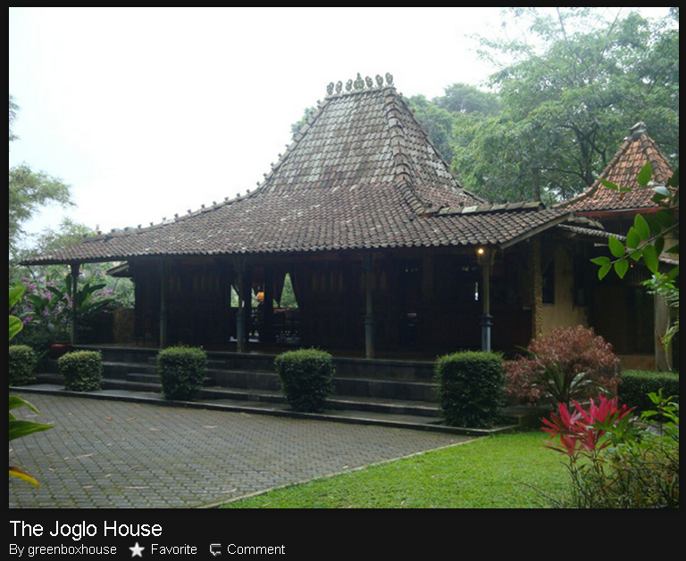 Bentuk bentuk bangunan Joglo Jawa Arsitektur rumah 